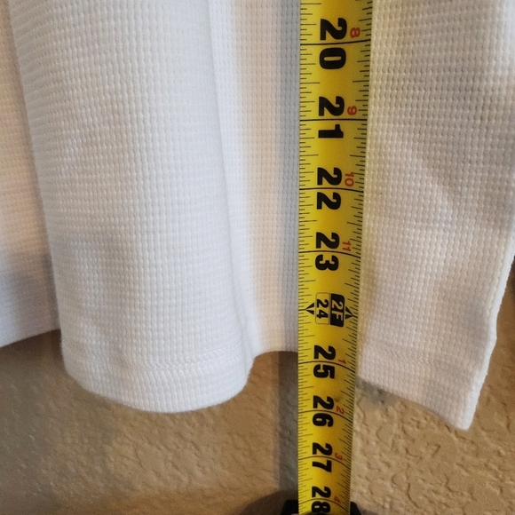 American Eagle Kids Thermal White Long Sleeve Shirt NWT Size 16 - Picture 8 of 8